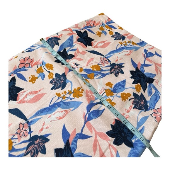 NWT J.Crew Floral Pencil Skirt Pink Blue – Multicolor Garden Print Size 2 Artsy - Picture 9 of 13